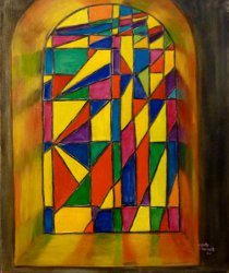 Lumi�re 46x38cm  avril 2012