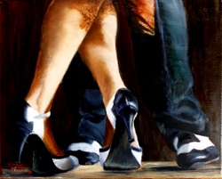 Milonga 41x33cm d�cembre 2014