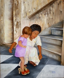 Vincente et St�phanie � Tunis